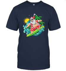 Christmas in July Santa Claus Hawaiian Surfing Gift Surf Men's T-Shirt Men's T-Shirt - FordPhuMy