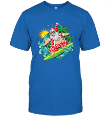 Christmas in July Santa Claus Hawaiian Surfing Gift Surf Men's T-Shirt Men's T-Shirt - FordPhuMy