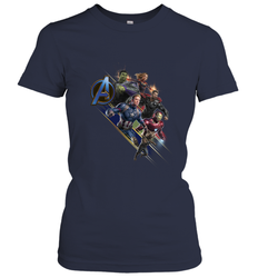 Marvel Avengers Endgame Action Pose Logo Women's T-Shirt