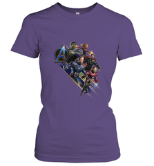 Marvel Avengers Endgame Action Pose Logo Women's T-Shirt Women's T-Shirt - FordPhuMy