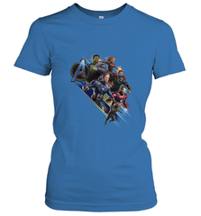 Marvel Avengers Endgame Action Pose Logo Women's T-Shirt Women's T-Shirt - FordPhuMy