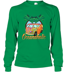Retro Surfer Love Surfing Beach Party Tropical Vacay Long Sleeve T-Shirt Long Sleeve T-Shirt - FordPhuMy