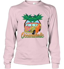 Retro Surfer Love Surfing Beach Party Tropical Vacay Long Sleeve T-Shirt Long Sleeve T-Shirt - FordPhuMy