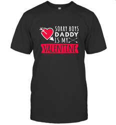 Kids Funny Valentine's Day Present For Your Little Girl, Daughter Men's T-Shirt