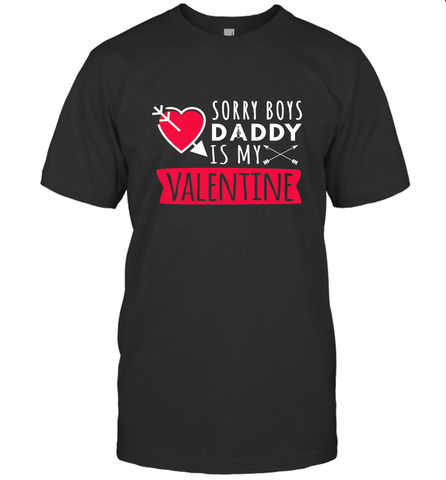 Kids Funny Valentine's Day Present For Your Little Girl, Daughter Men's T-Shirt