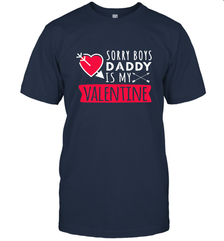 Kids Funny Valentine's Day Present For Your Little Girl, Daughter Men's T-Shirt