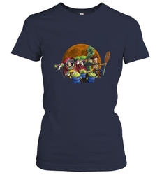 Disney Pixar Toy Story Halloween Moon Group Women's T-Shirt
