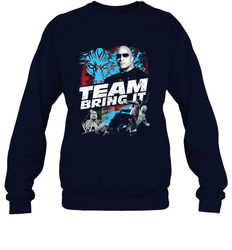 WWE The Rock Team Bring It Crewneck Sweatshirt