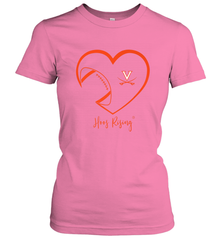 Virginia Cavaliers Football Inside Heart  Team Women's T-Shirt Women's T-Shirt - FordPhuMy