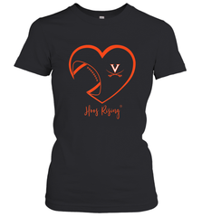 Virginia Cavaliers Football Inside Heart  Team Women's T-Shirt Women's T-Shirt - FordPhuMy