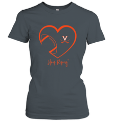 Virginia Cavaliers Football Inside Heart  Team Women's T-Shirt Women's T-Shirt - FordPhuMy