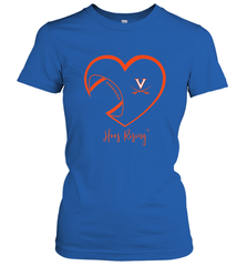 Virginia Cavaliers Football Inside Heart  Team Women's T-Shirt Women's T-Shirt - FordPhuMy