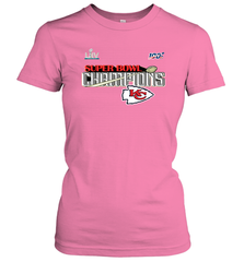 Youth Kansas City Chiefs NFL Pro Line by Fanatics Super Bowl LIV Champions Trophy Women's T-Shirt Women's T-Shirt - FordPhuMy