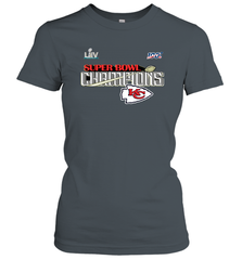 Youth Kansas City Chiefs NFL Pro Line by Fanatics Super Bowl LIV Champions Trophy Women's T-Shirt Women's T-Shirt - FordPhuMy