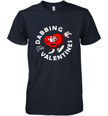 Dabbing Heart For Valentine's Day Art Graphics Heart Gift Men's Premium T-Shirt Men's Premium T-Shirt - FordPhuMy