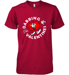 Dabbing Heart For Valentine's Day Art Graphics Heart Gift Men's Premium T-Shirt Men's Premium T-Shirt - FordPhuMy
