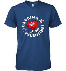 Dabbing Heart For Valentine's Day Art Graphics Heart Gift Men's Premium T-Shirt Men's Premium T-Shirt - FordPhuMy