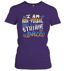 Special Needs NonVerbal Autism Awesome Women's T-Shirt Women's T-Shirt - FordPhuMy