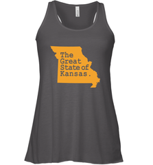 The Great State Of Kansas Women's Racerback Tank Women's Racerback Tank - FordPhuMy