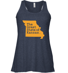 The Great State Of Kansas Women's Racerback Tank Women's Racerback Tank - FordPhuMy
