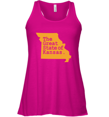 The Great State Of Kansas Women's Racerback Tank Women's Racerback Tank - FordPhuMy