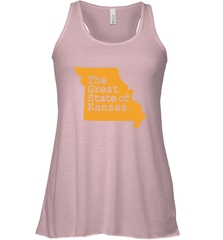 The Great State Of Kansas Women's Racerback Tank Women's Racerback Tank - FordPhuMy