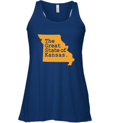 The Great State Of Kansas Women's Racerback Tank Women's Racerback Tank - FordPhuMy