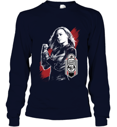 Avengers Endgame Captain Marvel Tag Poster Long Sleeve T-Shirt