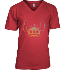 Disney Stitch Face Halloween Men's V-Neck Men's V-Neck - FordPhuMy