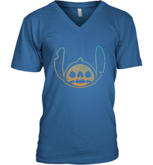 Disney Stitch Face Halloween Men's V-Neck Men's V-Neck - FordPhuMy