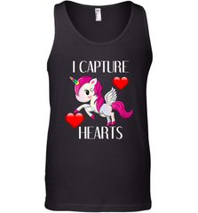 Girls Valentine's Day Unicorn I Capture Hearts Kids Gift Men's Tank Top Men's Tank Top - FordPhuMy
