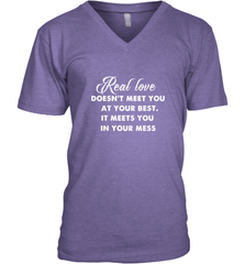 Real love funny quotes for valentine Men's V-Neck Men's V-Neck - FordPhuMy