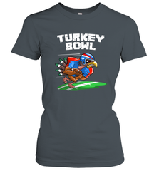 Cool Turkey Bowl _ Funny Thanksgiving Football Player Gift Women's T-Shirt Women's T-Shirt - FordPhuMy