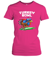 Cool Turkey Bowl _ Funny Thanksgiving Football Player Gift Women's T-Shirt Women's T-Shirt - FordPhuMy