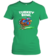 Cool Turkey Bowl _ Funny Thanksgiving Football Player Gift Women's T-Shirt Women's T-Shirt - FordPhuMy