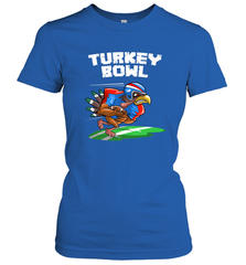 Cool Turkey Bowl _ Funny Thanksgiving Football Player Gift Women's T-Shirt Women's T-Shirt - FordPhuMy