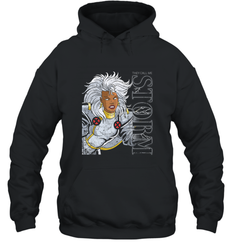 Marvel X Men They Call Me Storm 90s Retro Hooded Sweatshirt