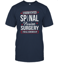 I Survived Spinal Fusion Surgery Men's T-Shirt Men's T-Shirt - FordPhuMy