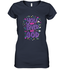 Christian Valentine's Day Women's V-Neck T-Shirt Women's V-Neck T-Shirt - FordPhuMy