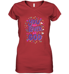 Christian Valentine's Day Women's V-Neck T-Shirt Women's V-Neck T-Shirt - FordPhuMy