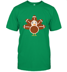 Funny Football Turkey Fall Thanksgiving Football Men's T-Shirt Men's T-Shirt - FordPhuMy