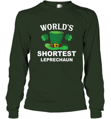 Shortest Leprechaun Funny Family St. Patrick's Day Long Sleeve T-Shirt Long Sleeve T-Shirt - FordPhuMy