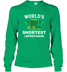 Shortest Leprechaun Funny Family St. Patrick's Day Long Sleeve T-Shirt Long Sleeve T-Shirt - FordPhuMy