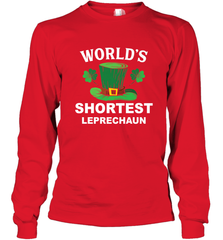 Shortest Leprechaun Funny Family St. Patrick's Day Long Sleeve T-Shirt Long Sleeve T-Shirt - FordPhuMy