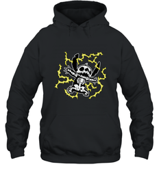 Disney Stitch Skeleton Halloween Hooded Sweatshirt