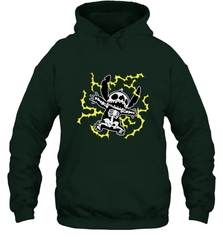 Disney Stitch Skeleton Halloween Hooded Sweatshirt Hooded Sweatshirt - FordPhuMy