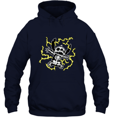 Disney Stitch Skeleton Halloween Hooded Sweatshirt