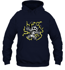Disney Stitch Skeleton Halloween Hooded Sweatshirt Hooded Sweatshirt - FordPhuMy