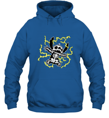 Disney Stitch Skeleton Halloween Hooded Sweatshirt Hooded Sweatshirt - FordPhuMy