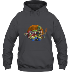 Disney Pixar Toy Story Halloween Moon Group Hooded Sweatshirt Hooded Sweatshirt - FordPhuMy
